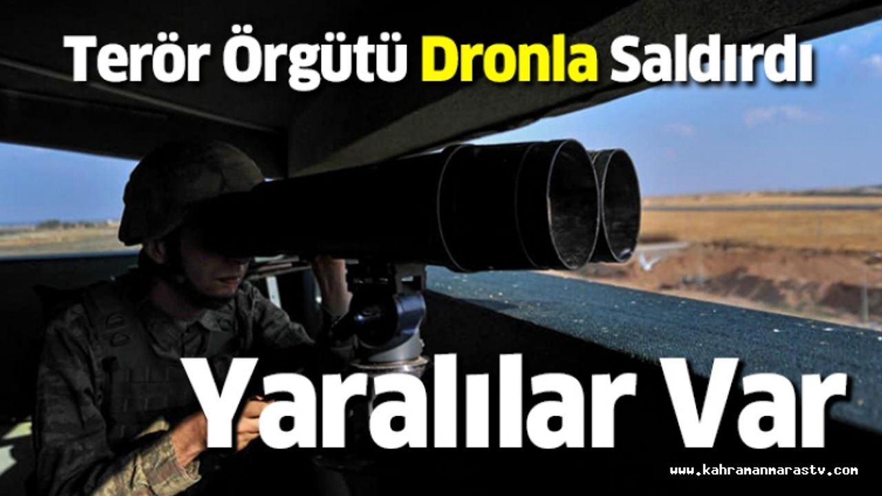 Terör Örgütü Dronla Saldırdı