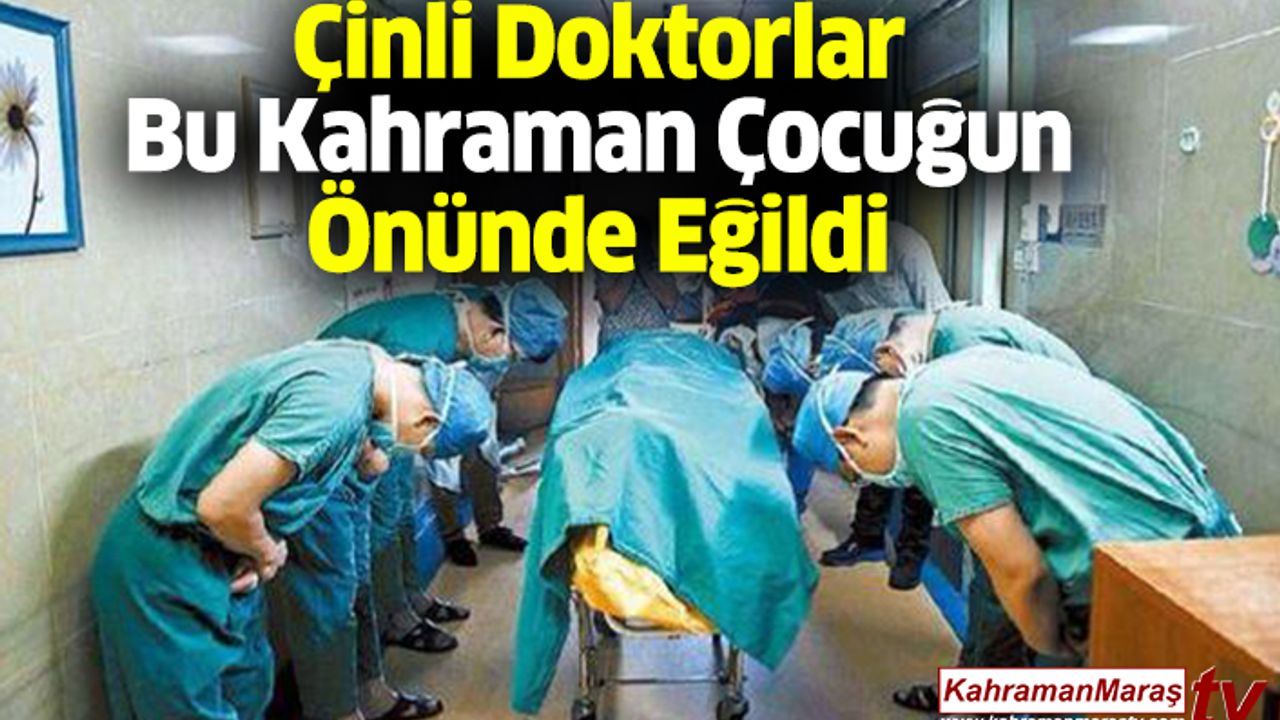Çinli Doktorlar Bu Kahraman Çocuğun Önünde Eğildi