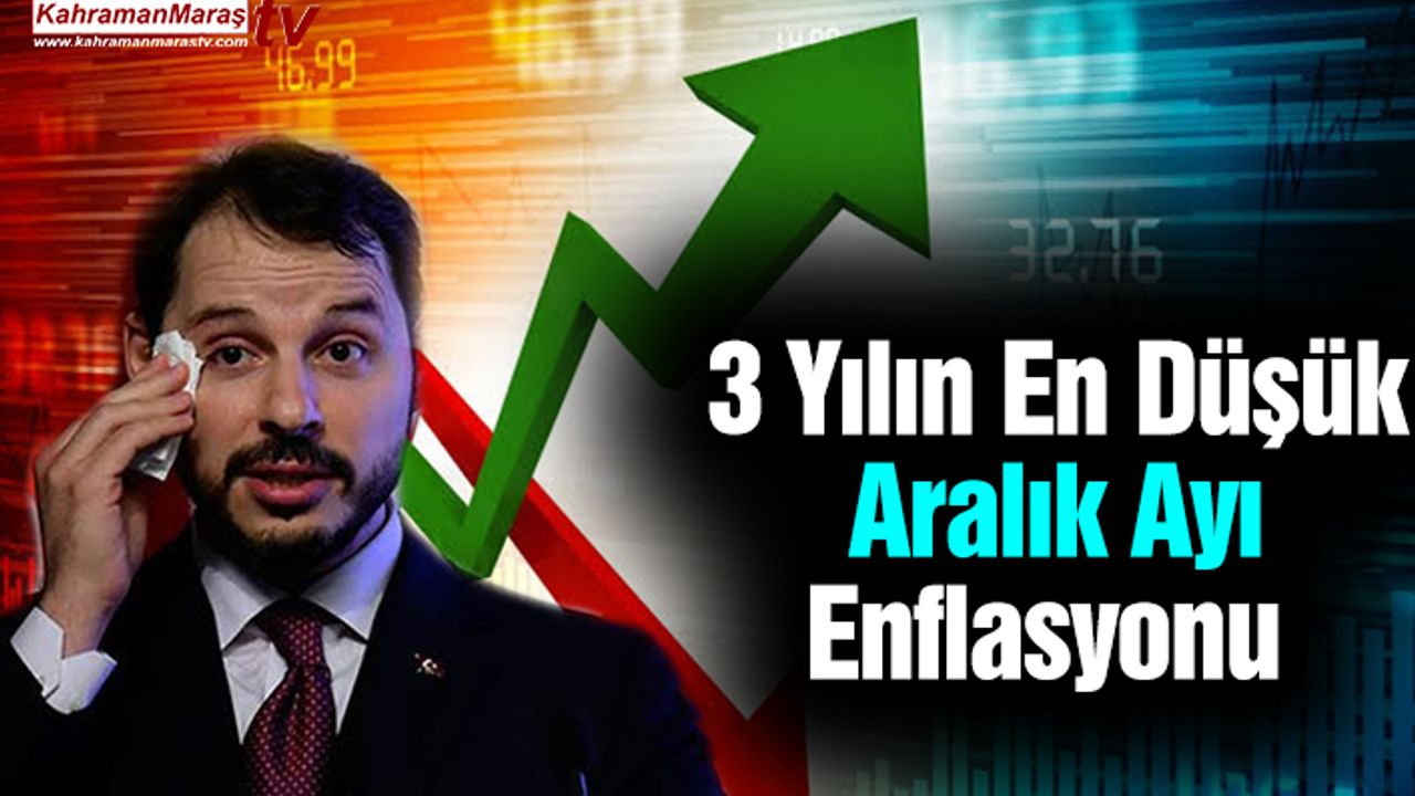 3 Yılın En Düşük Aralık Ayı Enflasyonu