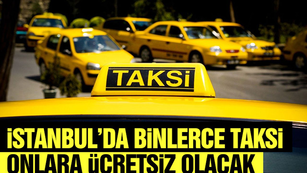 İstanbul Valisinden Sokağa Çıkma Yasağında Sağlık Çalışanlarını 12 Bin 500 Taksi Ücretsiz Taşıyacak