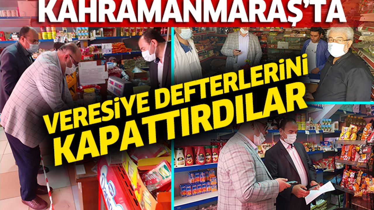 İnsan Ve Medeniyet Hareketi Veresiye Defterlerini Kapattırdı