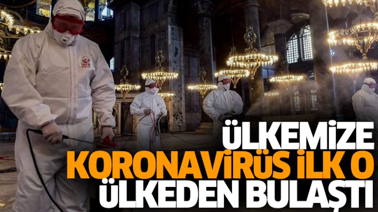 Ülkemizde ki ilk koronavirüs vakasının kaynağı tespit edildi
