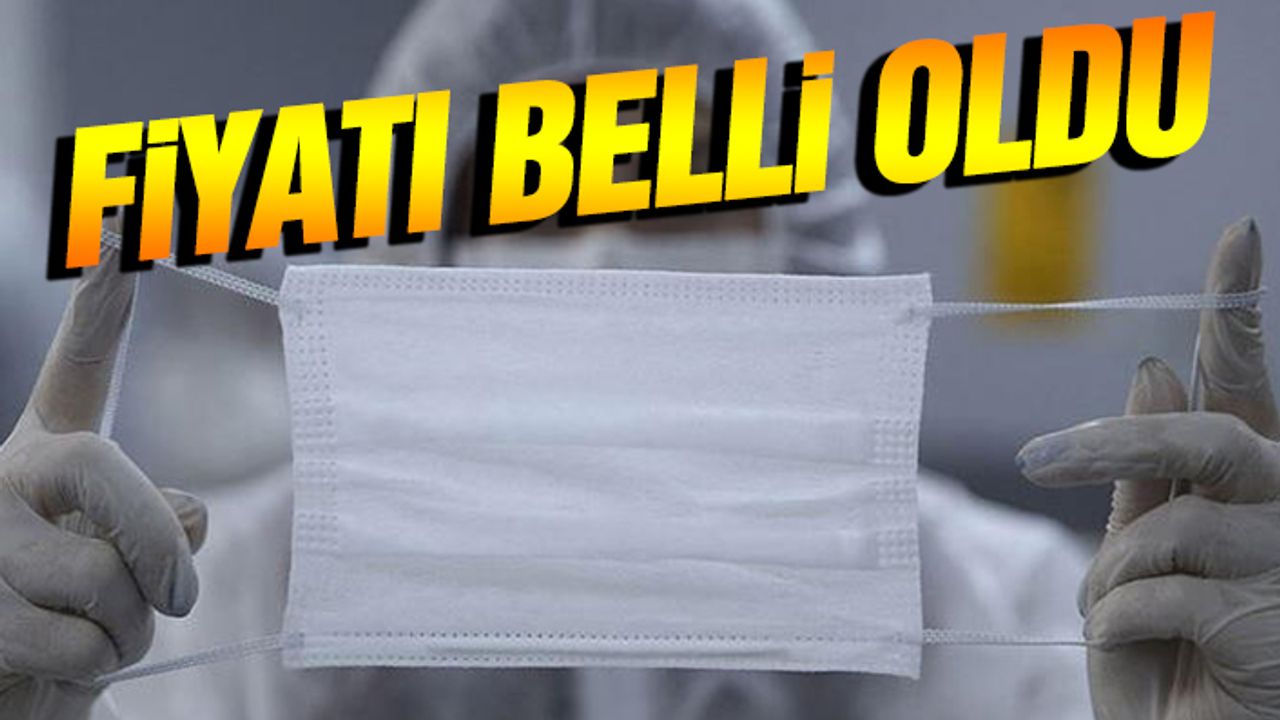 Yeniden satışa çıkan maskenin fiyatı belli oldu