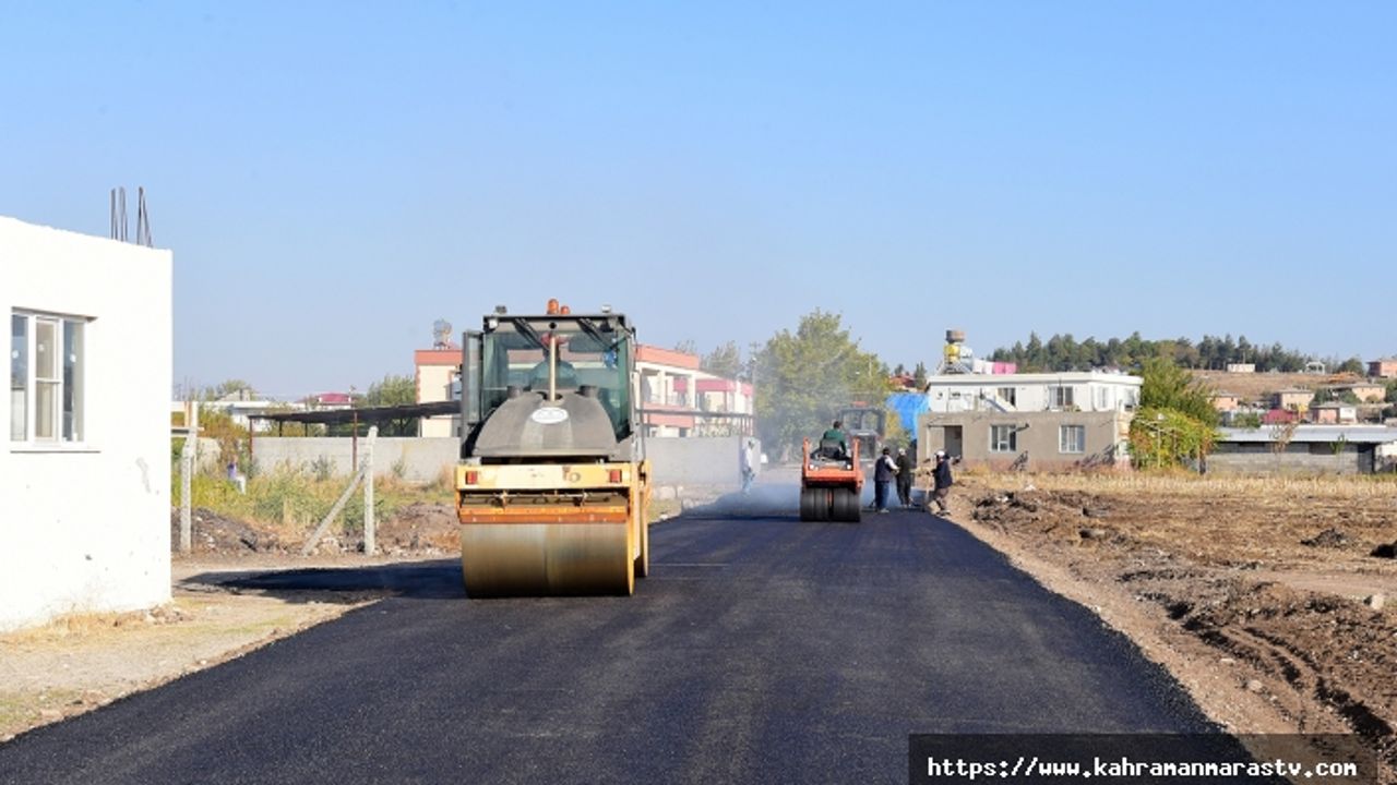 Dulkadiroğlu’nda Asfalt Çalışmaları Tüm Hızıyla Devam Ediyor