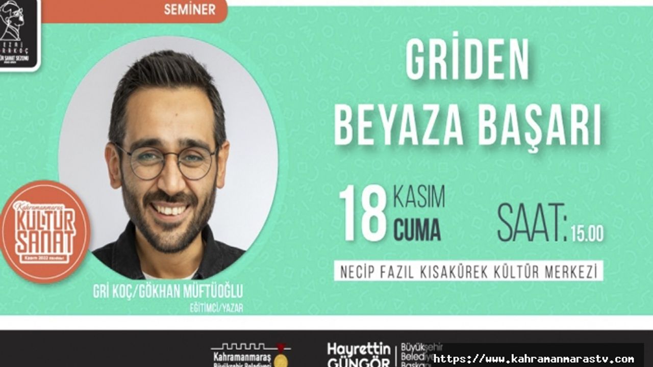 Kültür Sanat Sezonu’nda Gri Koç ve Tökel Söyleşisi