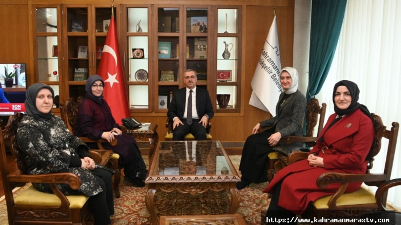 Başkan Güngör, KADEM Başkanı Gümrükçüoğlu’nu Ağırladı