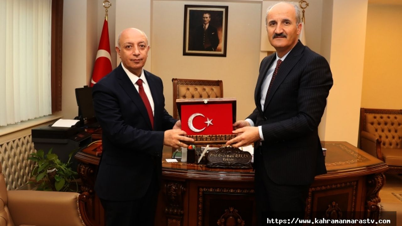 Başkan Okay’dan, KİÜ Rektörü Bakan’a “Hayırlı Olsun” Ziyareti