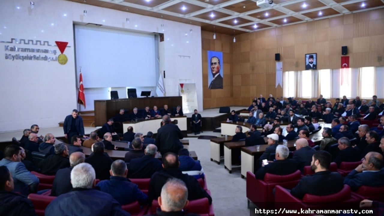 Kahramanmaraş’ta Mahallelerde Düzenlenecek Faaliyetler Görüşüldü