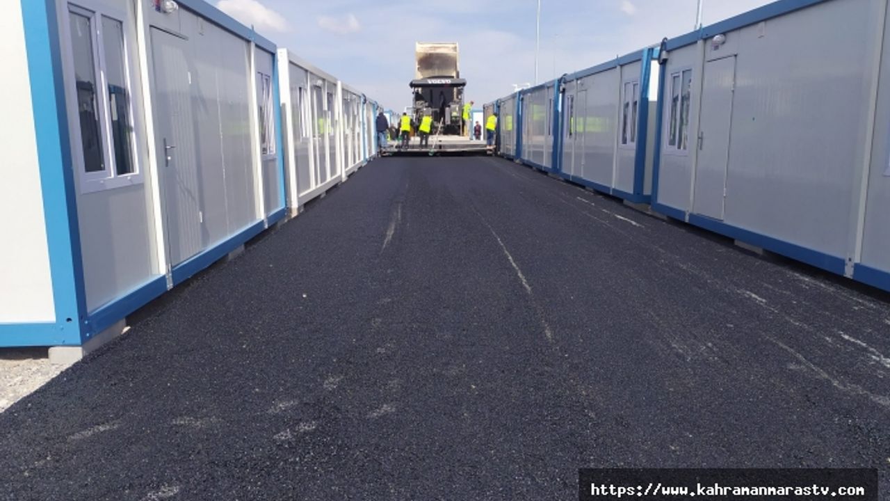 Elbistan’da Geçici Barınma Merkezinde Çalışmalar Sürüyor!