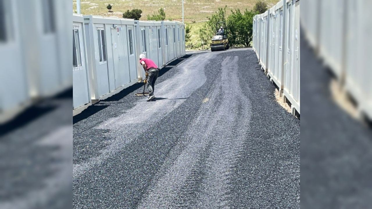 Nurhak Konteyner Kent’te Alt ve Üstyapı Sürüyor