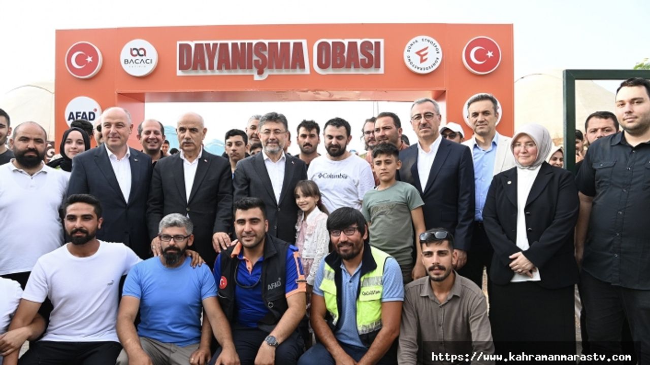 Bakan Yumaklı ve Başkan Güngör’den Dayanışma Obası’nda Bayram Ziyareti