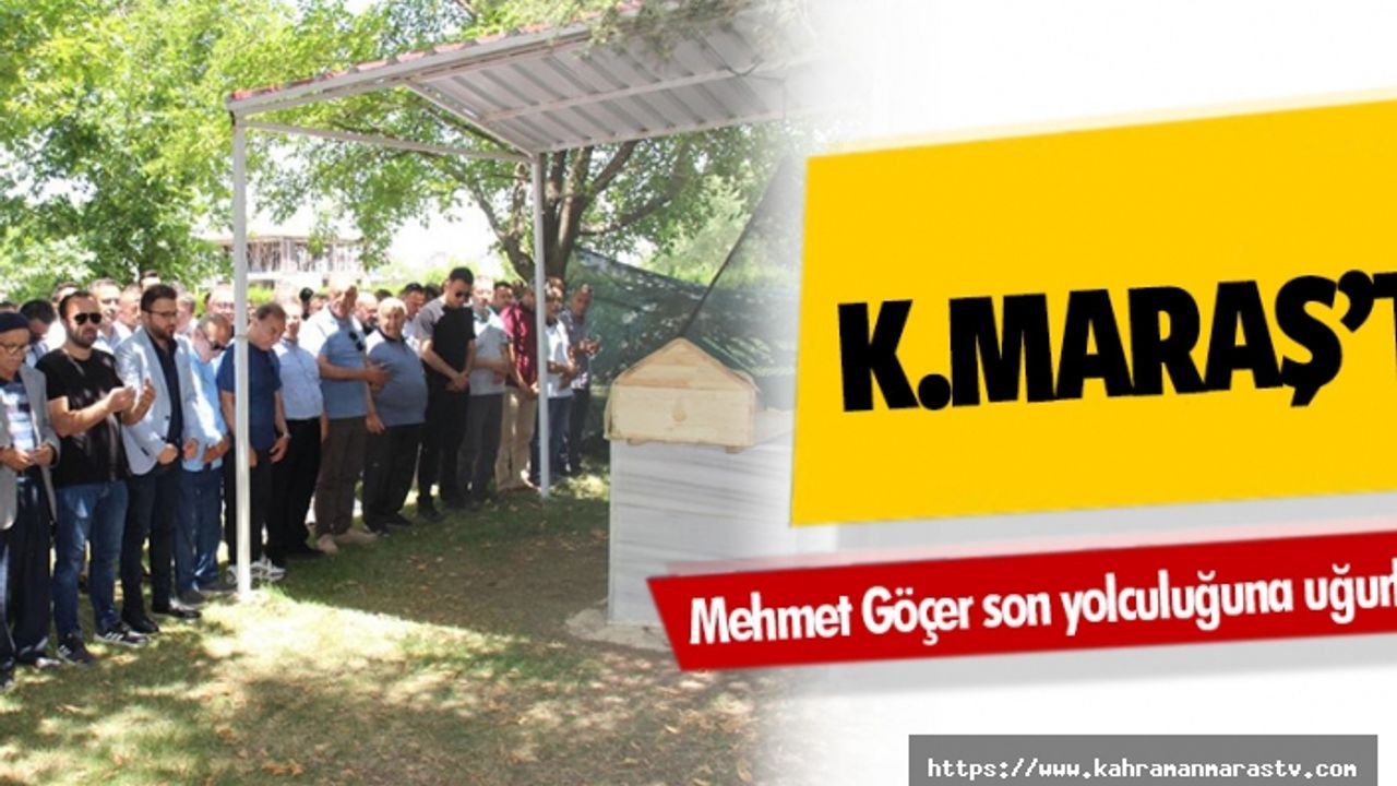 Usta Gazeteci Mehmet Göçer son yolculuğuna uğurlandı