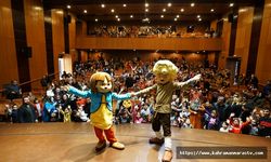 Minikler Maysa ve Bulut Gösterisini Çok Sevdi