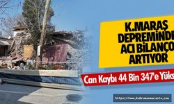 Kahramanmaraş depreminde acı bilanço artıyor: Can Kaybı 44 Bin 347'e Yükseldi