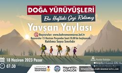 Doğa Tutkunları Yavşan Yaylası’nı Ziyaret Edecek