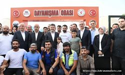 Bakan Yumaklı ve Başkan Güngör’den Dayanışma Obası’nda Bayram Ziyareti