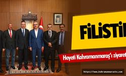 Filistin Heyeti Kahramanmaraş’ı ziyaret etti!