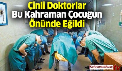 Çinli Doktorlar Bu Kahraman Çocuğun Önünde Eğildi