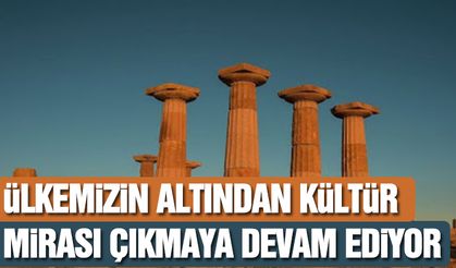 Ülkemizin Altından Kültür Mirası Çıkmaya Devam Ediyor