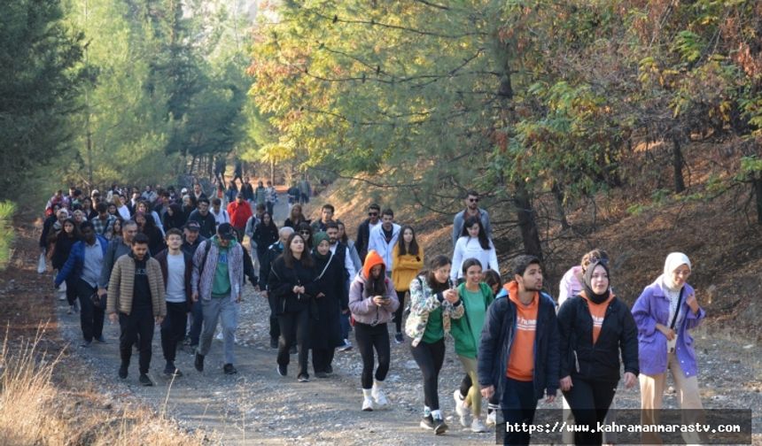 KSÜ’de 3. Geleneksel doğa yürüyüşü gerçekleştirildi