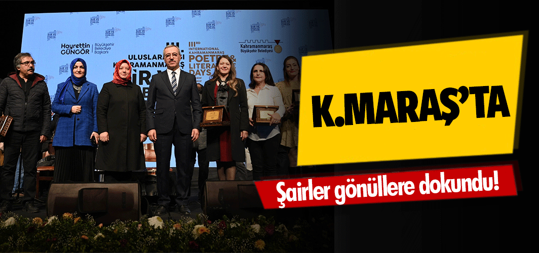 Kahramanmaraş’ta şairler gönüllere dokundu! Baktagir müzik ziyafeti yaşattı