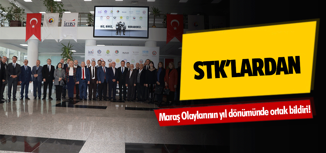 STK'lardan Maraş Olaylarının yıl dönümünde ortak bildiri!