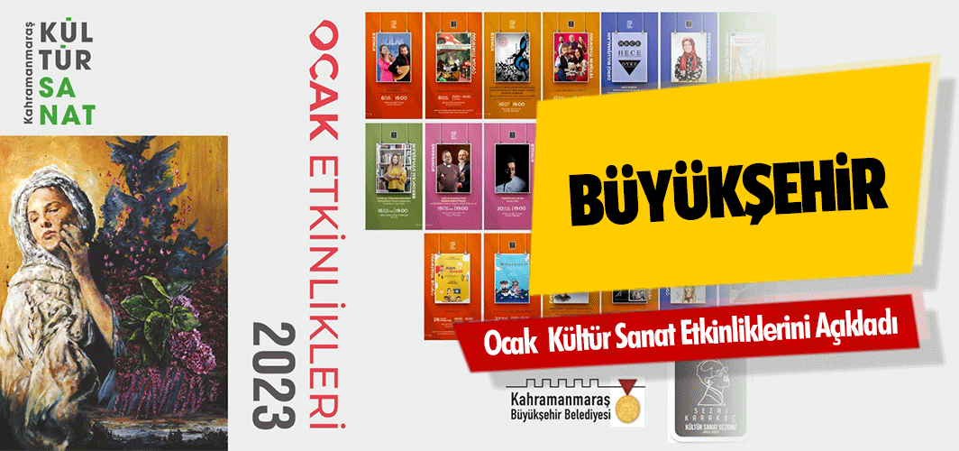 Büyükşehir Ocak Kültür Sanat Etkinliklerini Açıkladı