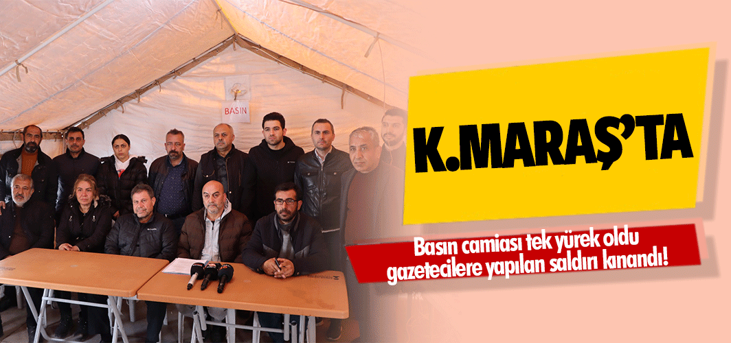 Basın camiası tek yürek oldu, gazetecilere yapılan saldırı kınandı!