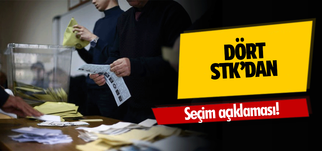 Dört Stk’dan seçim açıklaması!